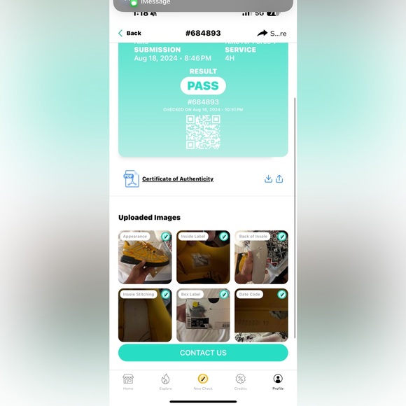 Nike Rubber Dunks Offwhite - Picture 3 of 3